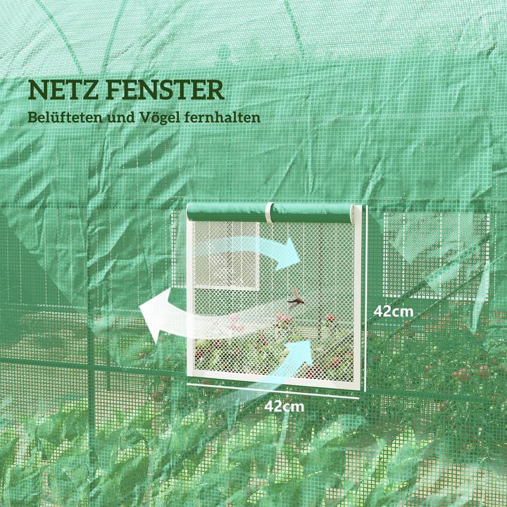 Produktbild Outsunny Foliengewächshaus