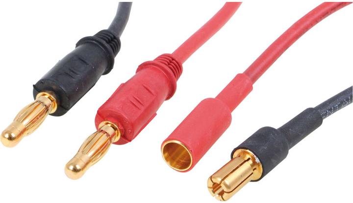 Produktbild Muldental ladekabel 5,5mm goldkontakt 2,5mm² 50cm mit bananenstecker