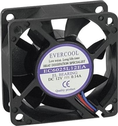 Exertis Connect Lüfter 60 x 60 x 25 mm, Gleitlager (60 mm, 1x)