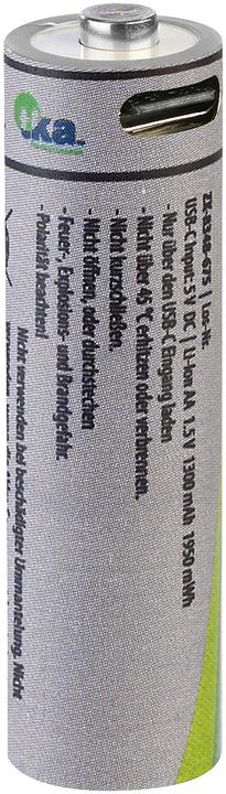 Produktbild TKA 2er-Set Wiederaufladbare Batterien Typ AA (2 Stk., AA, 1.30 mAh)