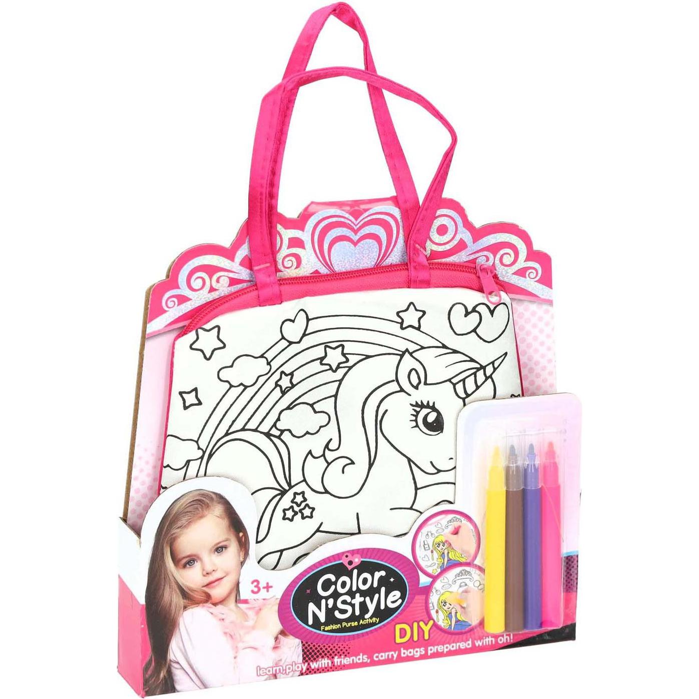 Lobbes Malen Sie Ihre Eigene Einhorntasche Aus