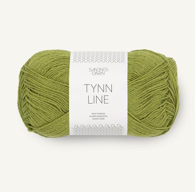 Actual product image Sandnes Garn Tynn Line col. 9564 matcha ca. 220 m 50 g (220 m)