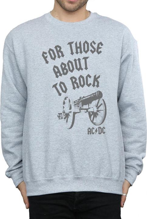 Immagine prodotto AC/DC Felpa uomo For Those About To Rock Cannon in cotone (3XL)