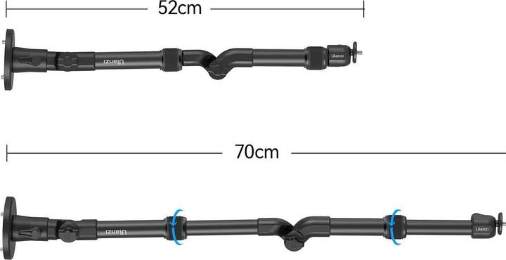 Actual product image Ulanzi ZJ04 Folding Bracket (Mounting bracket)