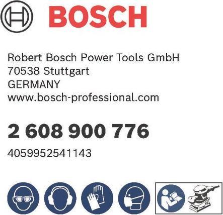 Image du produit Bosch Professional Zubehör EXPERT M480 Rouleau abrasif en filet, 93 mm, 5 m, G 80 (80)