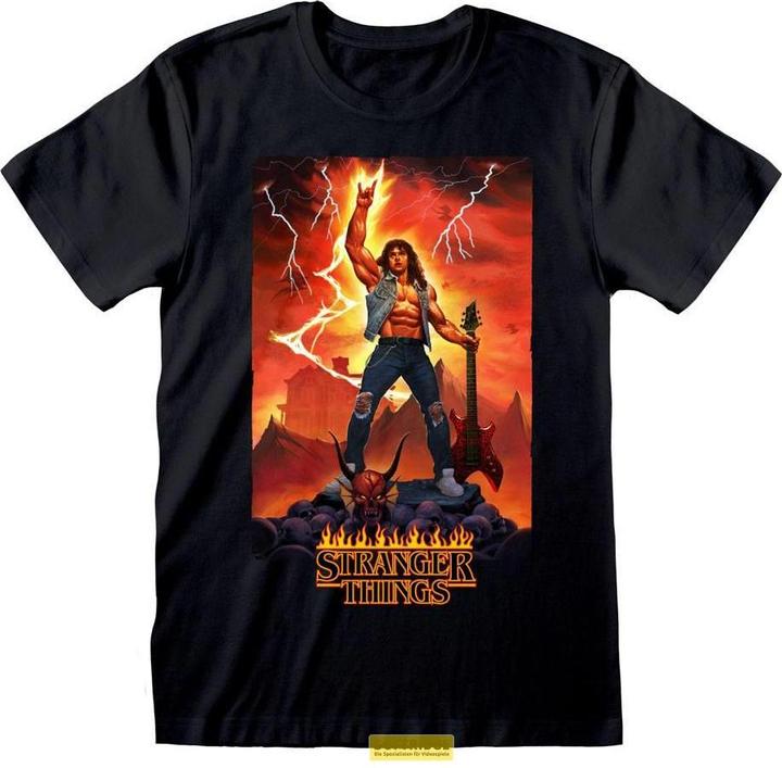 Immagine prodotto NoName STRANGER THINGS - Eddie Rocks - Maglietta Unisex (L) (L)