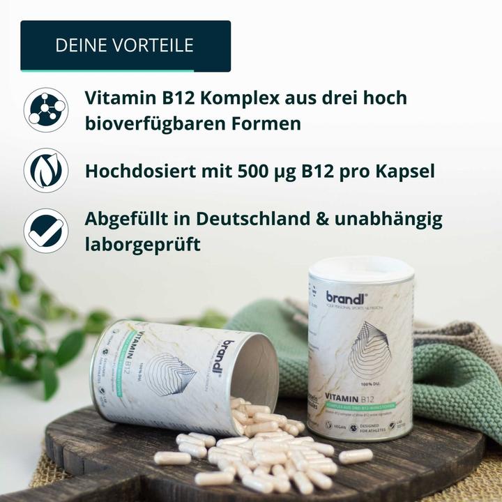Produktbild Brandl Vitamin B12 Vegan (1 Stück, Kapseln, 45 g)