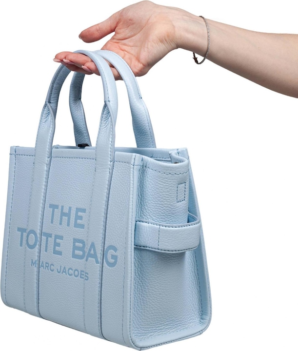 Produktbild Marc Jacobs tote small in leather color light blue