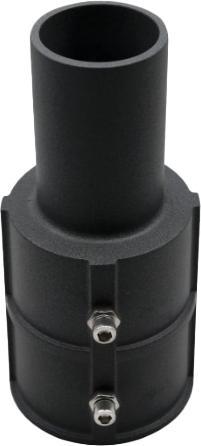 Produktbild Enovalite Strassenleuchten Adapter, 80 zu 60 mm, schwarz