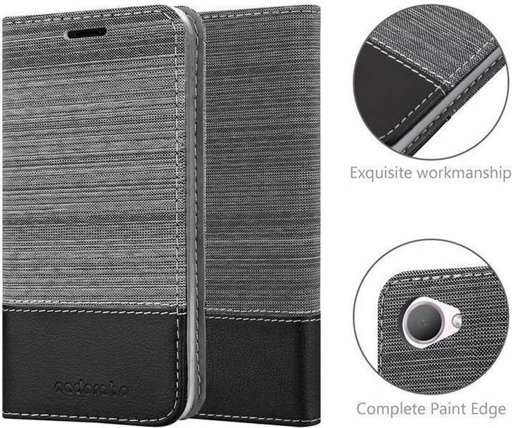 Actual product image Cadorabo Book Jeans Optics Cover (HTC Desire 12)