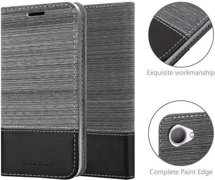 Image du produit Cadorabo Couverture look jeans Book (HTC Desire 12)