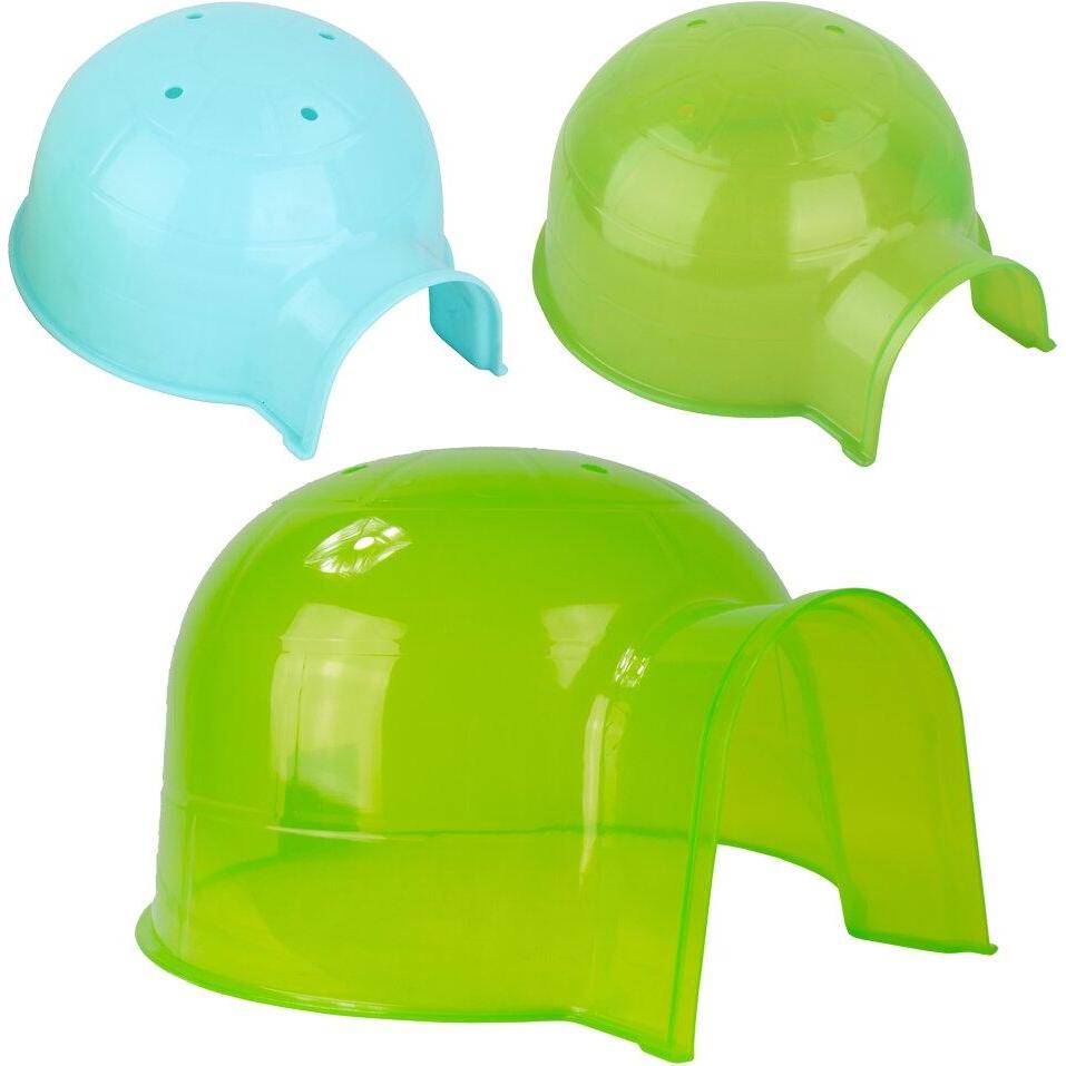 Comparer les prix de All for Paws Chteau en plastique L (30x26x17cm), quipement cage pour rongeurs