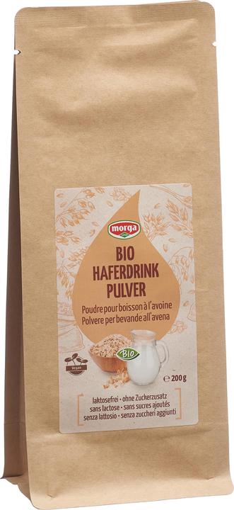 Produktbild Morga Haferdrinkpulver Bio Plv (1 x 200 cl)