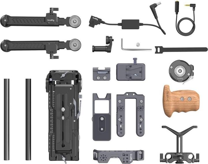 Immagine prodotto SmallRig 4125 Kit di rig a spalla per Sony FX6 (Accessori per gabbie)