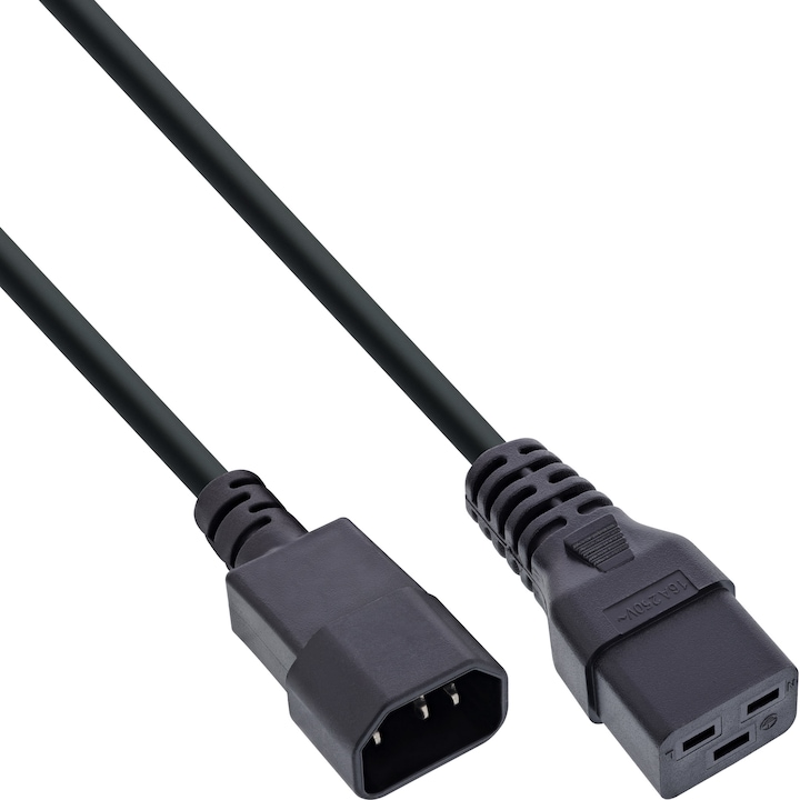 Produktbild InLine Netz Adapterkabel (2 m, C14)