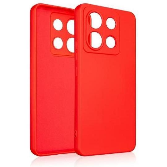 Beline Custodia in silicone Poco X6 czerwony/rosso (Xiaomi Poco X6), Cover smartphone, Rosso