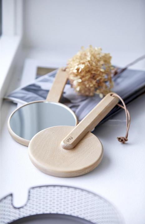 Actual product image Zone Denmark Cosmetic mirror 27 cm Handle (14 x 14 x 27 cm)