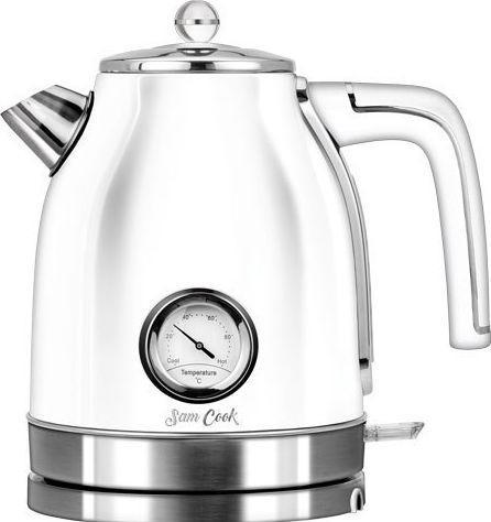 Image du produit Sam Cook Bouilloire rétro rapide et silencieuse Blanc (1.70 l)