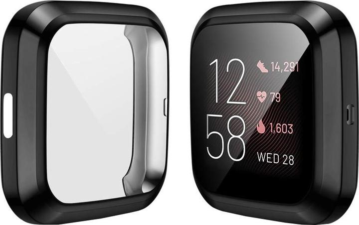 Cover-Discount Fitbit Versa 2 - Gummi Schutz Case schwarz