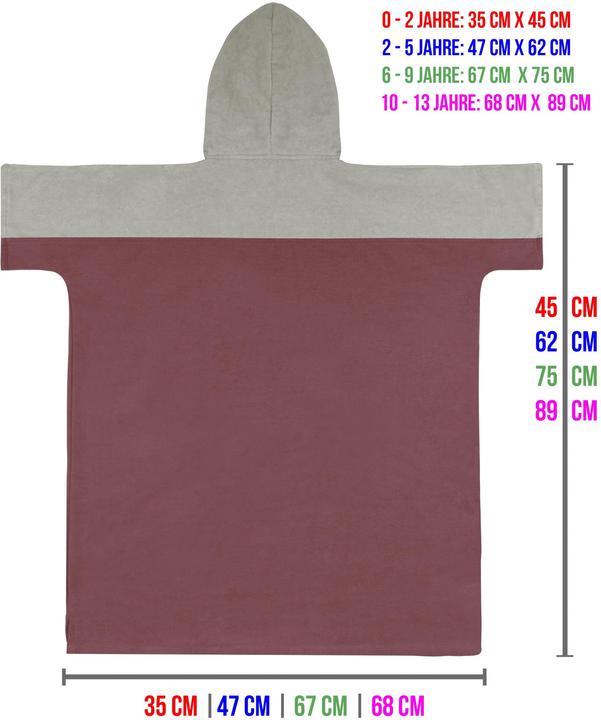 Image du produit Normani Poncho de bain pour enfants Puwai