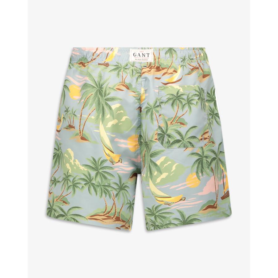 Thumbnail - GANT, Herren, Badehose, badehoe hawaii, Blau, (S)