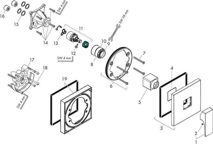 Produktbild hansgrohe Metropol Chrom