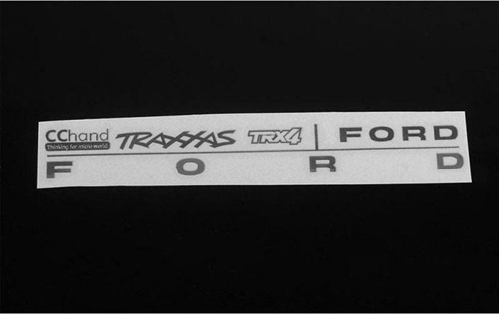 Image du produit Rc4Wd Kit d'emblèmes TRX-4 Bronco