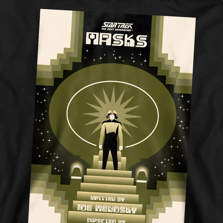 Actual product image Unisex Adult The Next Generation Season 7 Episode 17 Sweatshirt (XL)