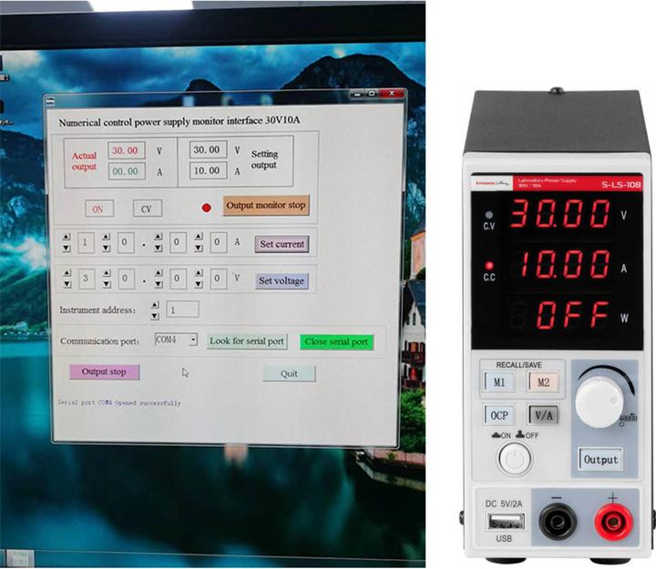 Produktbild Stamos Labornetzgerät Labornetzteil regelbares Netzteil Labor 30 V 0 - 10 A 300 W