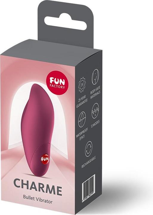 Productafbeelding Fun Factory - Charme Bullet Vibrator Weinrot