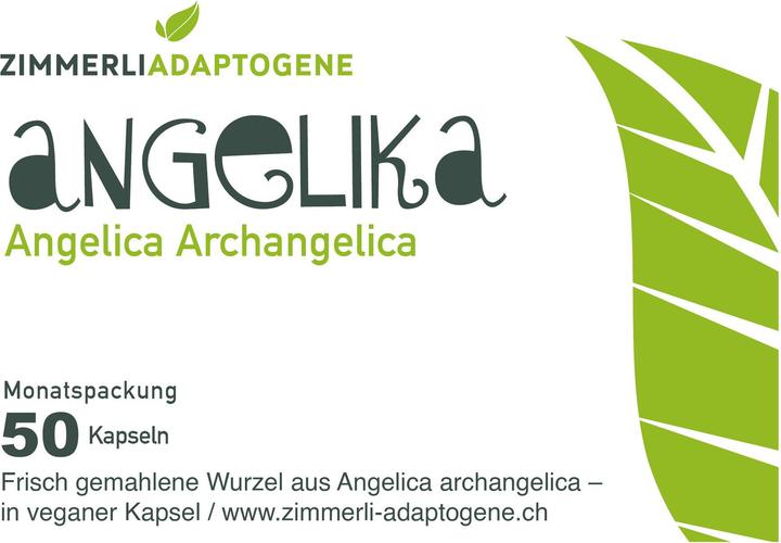 Produktbild Zimmerli Adaptogene Angelika Kapseln 50 Kapseln (1 Stück, Kapseln, 25 g)