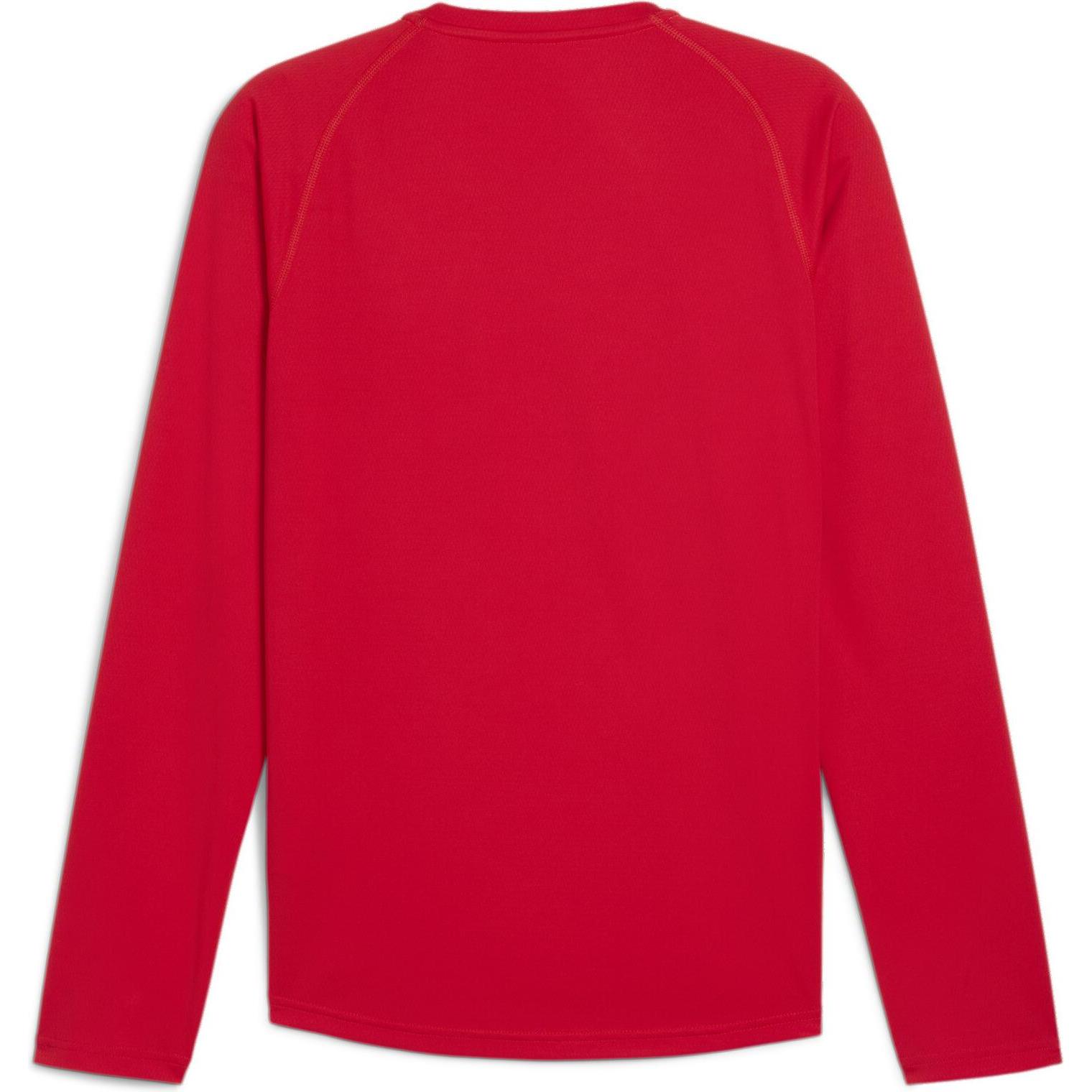 Thumbnail - Puma, Herren, Sportshirt, M Cross The Line Ls Tee 3.0 (3XL), Rot, 3XL