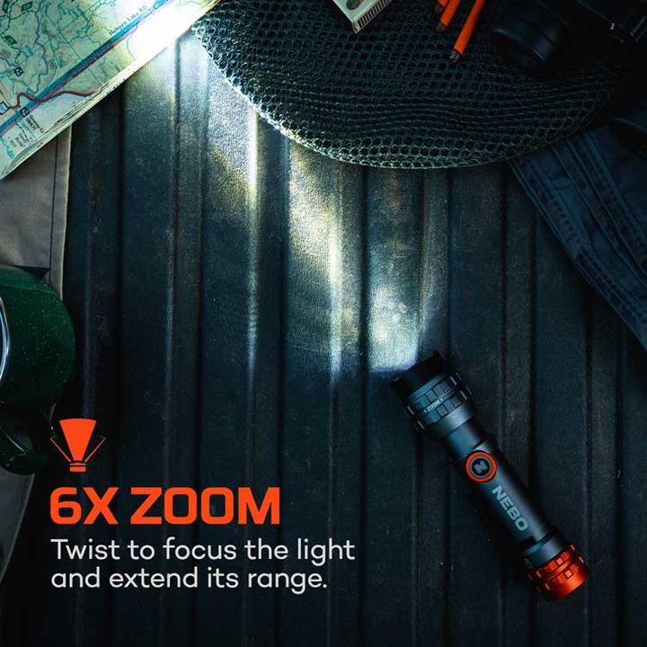 Actual product image Nebo DAVINCI 450L FLEX LED-Taschenlampe (10.90 cm, 450 lm)