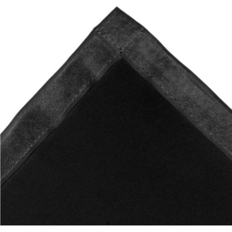 No Name STAND4ME DJ LYCRA SCREEN Materiale nero Copertura k, Mobiletti DJ, Nero