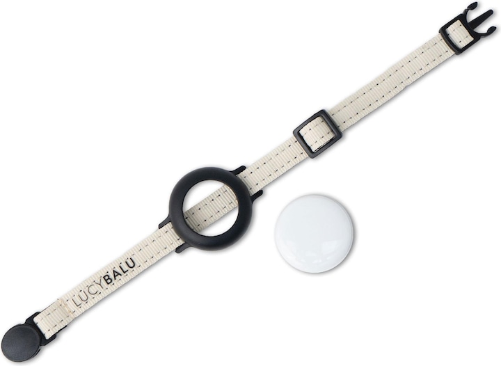 LucyBalu DORI AirTag Katzenhalsband (Nylon) (One Size, Katze, Allgemein)