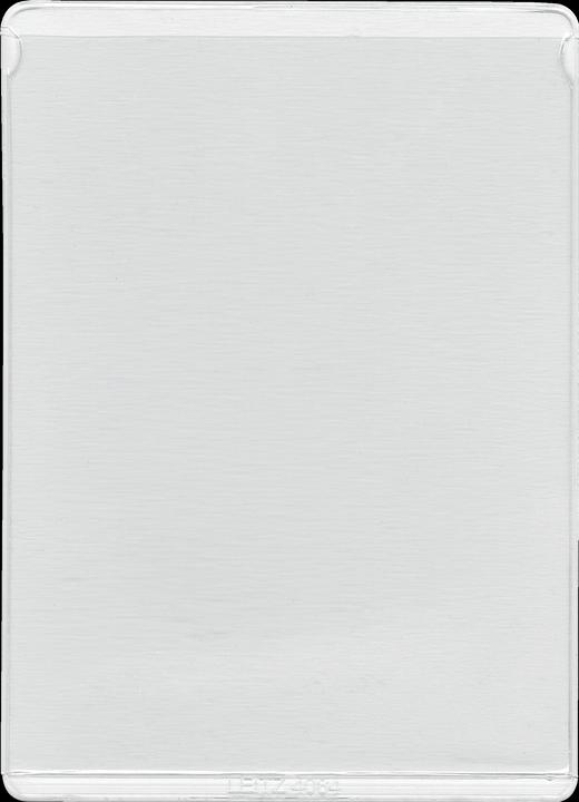 Leitz Protège-carte d'identité pour, 65 x 100 mm, PVC, grainé, 0,20 mm ouvert, feuille souple, pour carte (25 x)