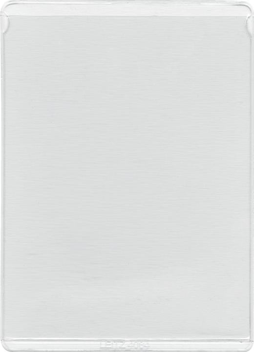 Actual product image Leitz ID card cover for, 65 x 100 mm, PVC, grained, 0.20 mm open top, soft foil, for ID card (25 x)