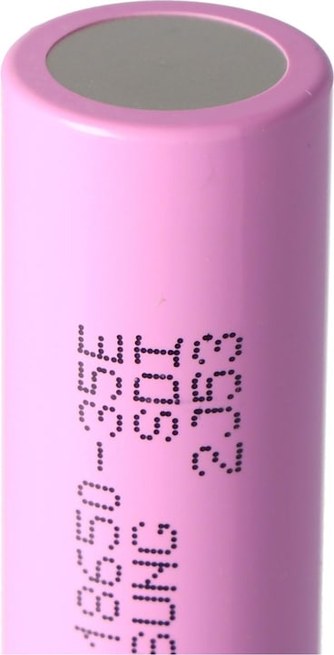 Actual product image Samsung INR18650-35E (1 pcs., 18650, 3500 mAh)