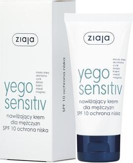 Image du produit Ziaja Yego Sensitive (50 ml, Crème de jour, Jusqu'à SPF 10)