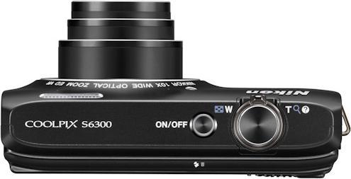 Actual product image Nikon Coolpix S6300, 16MP, 10x Zoom, FullHD, Black (1/2,3'')
