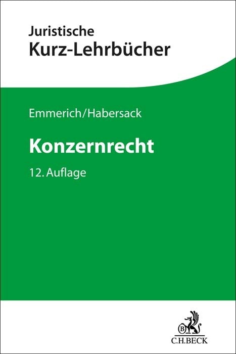 Produktbild Konzernrecht (Deutsch, Matthias(Dr.), Emmerich, Mathias(Dr.)/Lüdeking, Volker(Dr.)/Habersack, 2023)