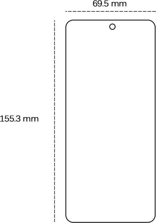 Produktbild OEM Gehärtetes Glas 2,5D für Poco X6 5G (1 Stk., Xiaomi Poco X6)