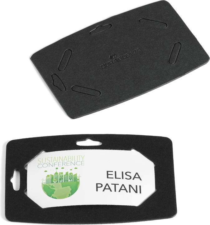Actual product image Durable Name badge recycled paper 20pcs