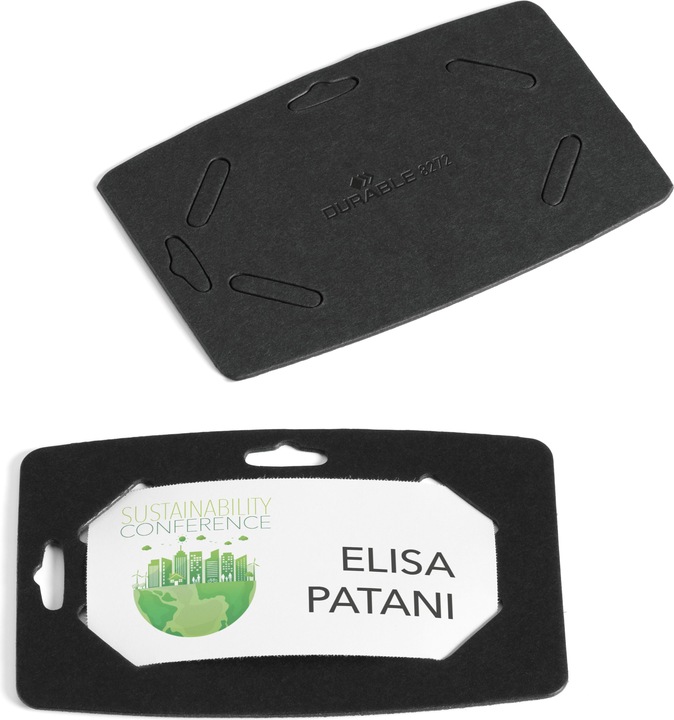 Produktbild Durable Namensschild Recycling-Papier 20Stk