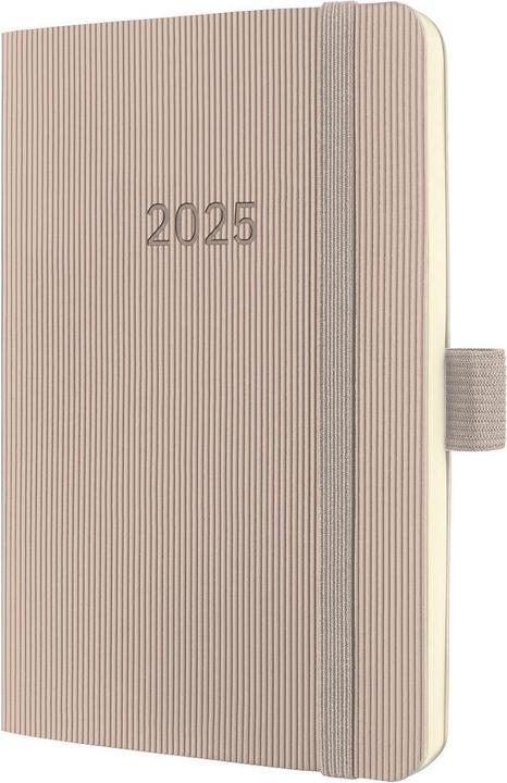 Produktbild Sigel Wochenkalender 2025 C2531 1W/2S taupe 14x9.3cm (A6, 1 Woche / 2 Seiten)
