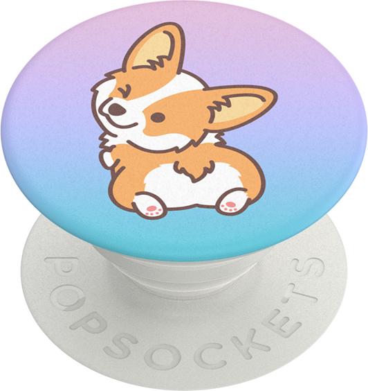 Actual product image PopSockets PopGrip Cheeky Corgi