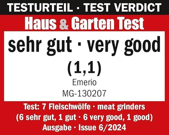 Produktbild Emerio Fleischwolf