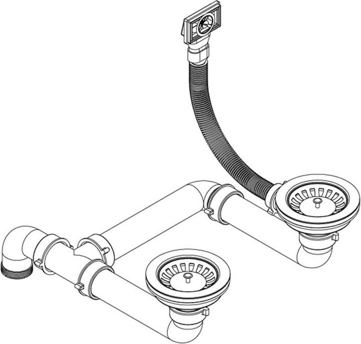 Image du produit VidaXL Mattayus (Evier encastré, 50 cm, 96 cm)
