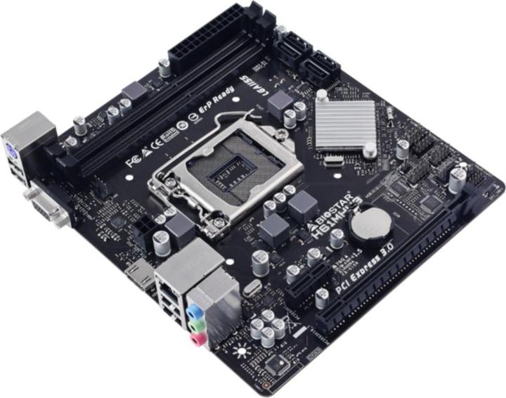 Produktbild Biostar H61MHV3 H61 (LGA 1155, Intel H61, mATX)