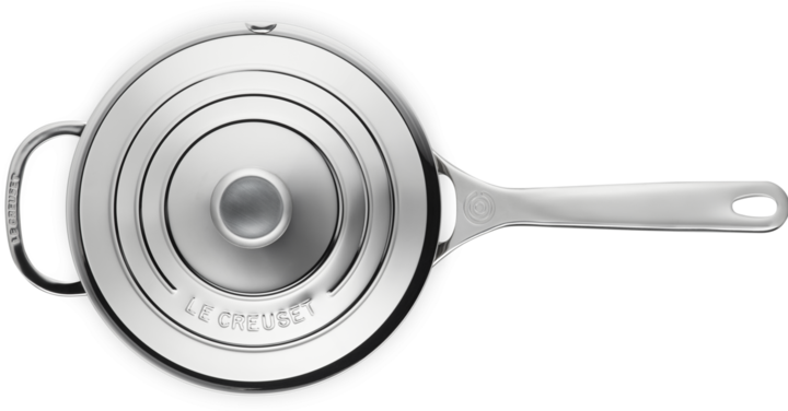 Produktbild Le Creuset 3-ply Plus Profitopf (20 cm, Kochtopf, Edelstahl)